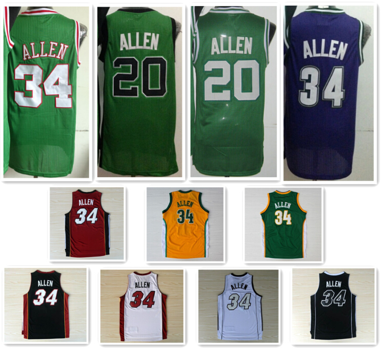 þƲ пŰ ֹ̾  ٷ  (34)  (20)  ٷ    30 ż  ȭƮ ׸ /Seattle Milwaukee Miami Ray Allen Jersey 34 Boston 20 Ray Allen Basketball